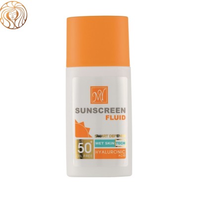 ضد آفتاب فلوئید مای مدل هیالورونیک اسید SPF50 حجم 50 میلی لیتر