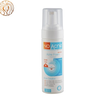 فوم شستشو نوآکنه مدل Acne Solution مناسب پوست چرب و جوش دار حجم 150 میلی لیتر