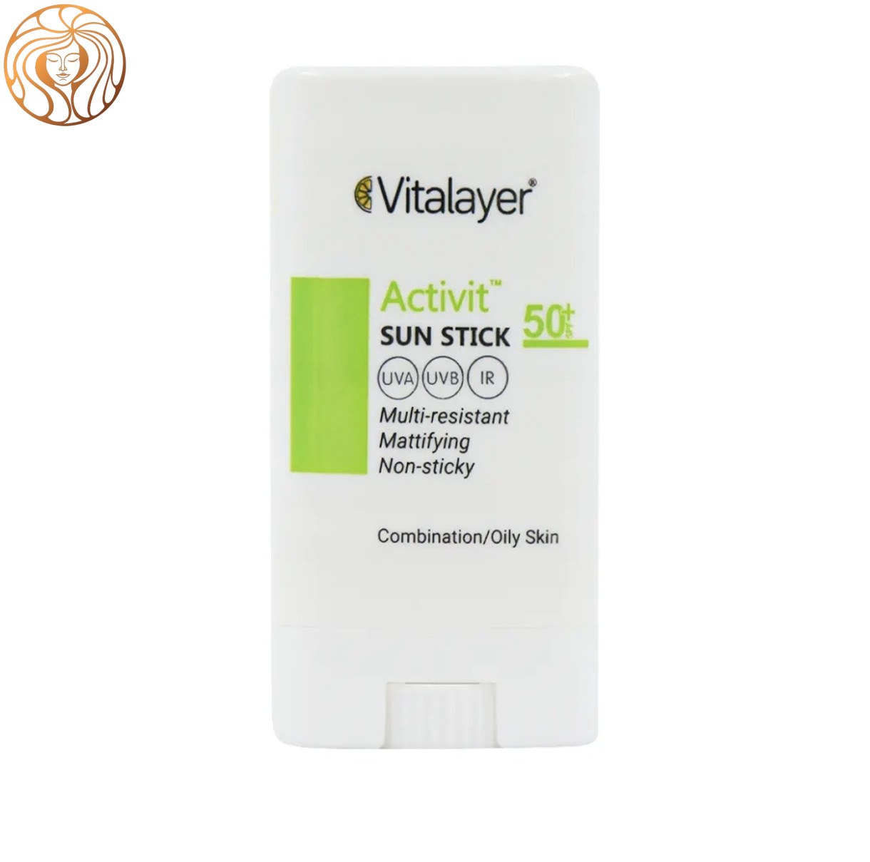 ضد آفتاب استیکی ویتالیر مدل Activit با SPF50 مناسب پوست چرب و مختلط وزن 15 گرم