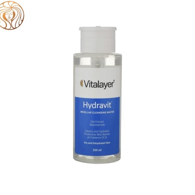 میسلار واتر ویتالیر مدل Hydravit مناسب پوست خشک حجم 250 میلی لیتر