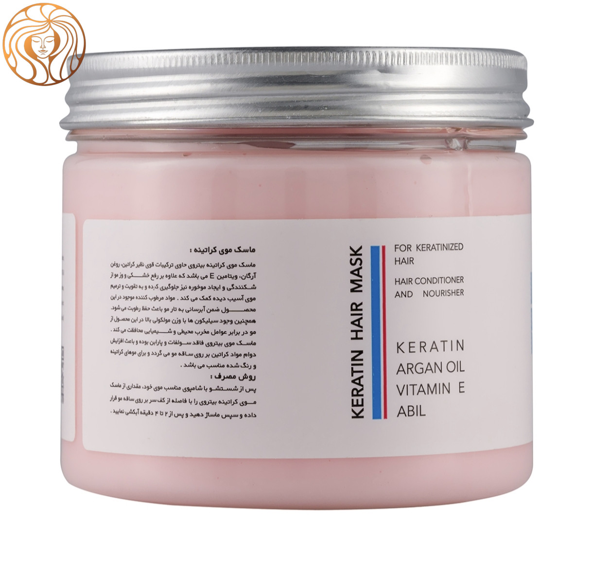 ماسک مو بیتروی مدل Keratin فاقد سولفات حجم 400 میلی لیتر