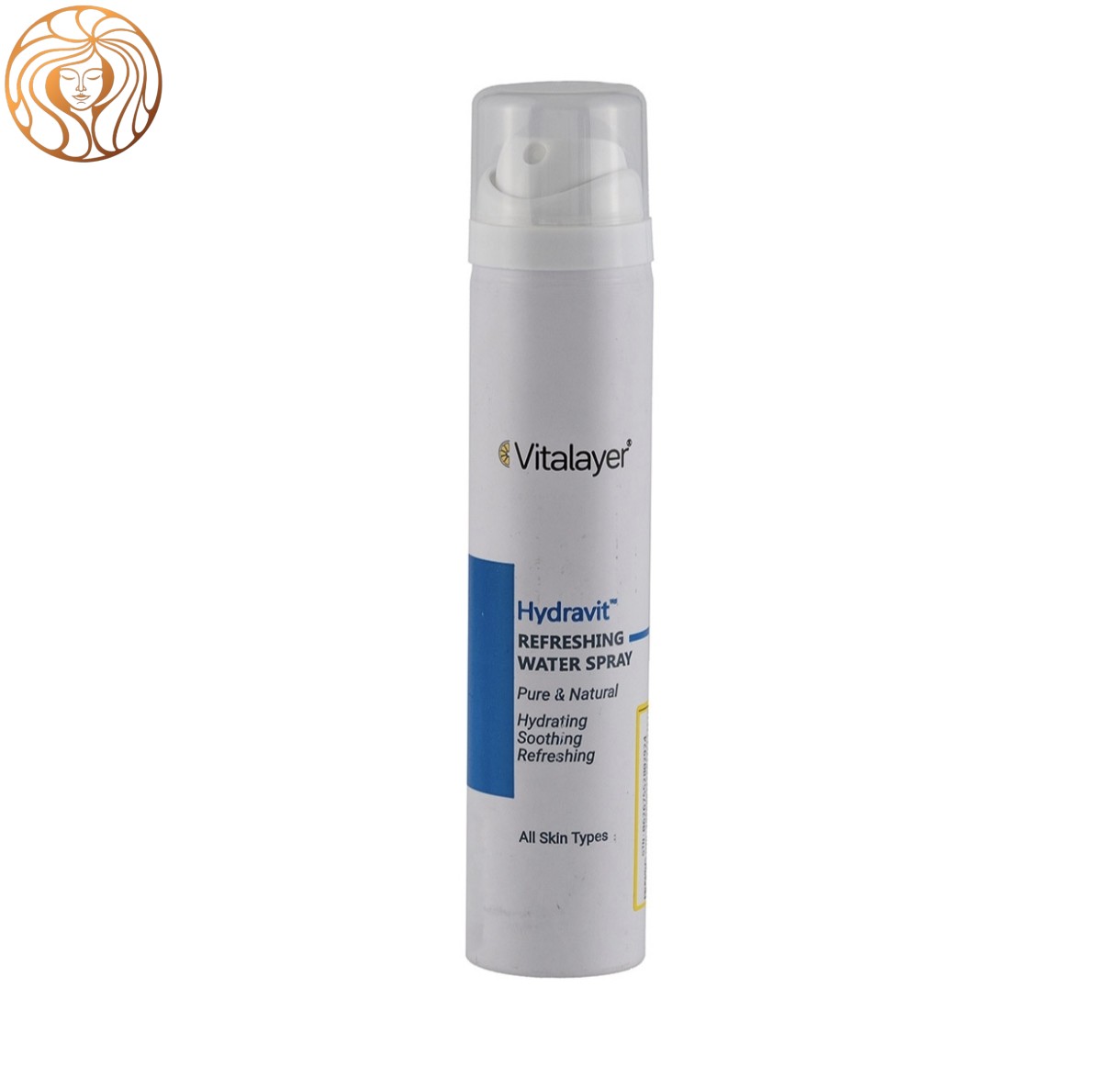 اسپری آب ویتالیر مدل Hydravit مناسب انواع پوست حجم 75 میلی لیتر