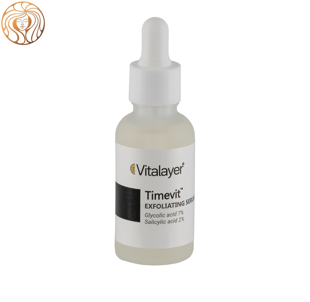 سرم لایه بردار ویتالیر مدل Timevit مناسب انواع پوست حجم 30 میلی لیتر