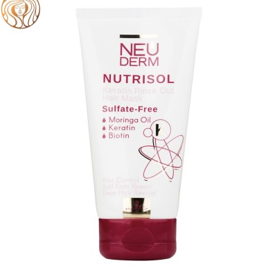 ماسک مو کراتینه نئودرم مدل Nutrisol فاقد سولفات مناسب انواع مو حجم 150 میلی لیتر