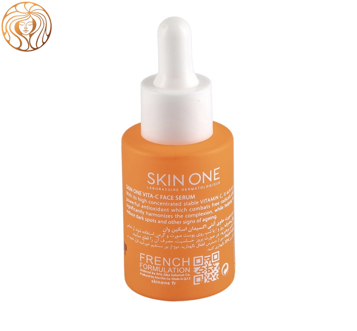 سرم صورت مدل Vit C مناسب انواع پوست حجم 30 میلی لیتر اسکین وان