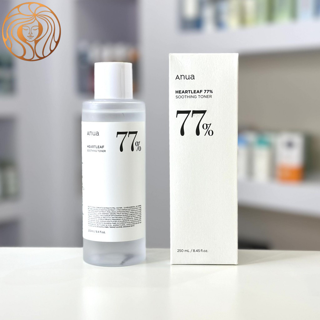 تونر آرامش بخش 77% آناوا با عصاره برگ قلبی