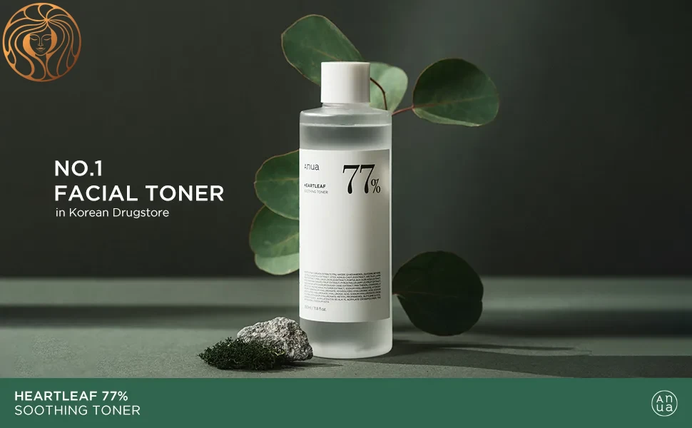 تونر آرامش بخش 77% آناوا با عصاره برگ قلبی