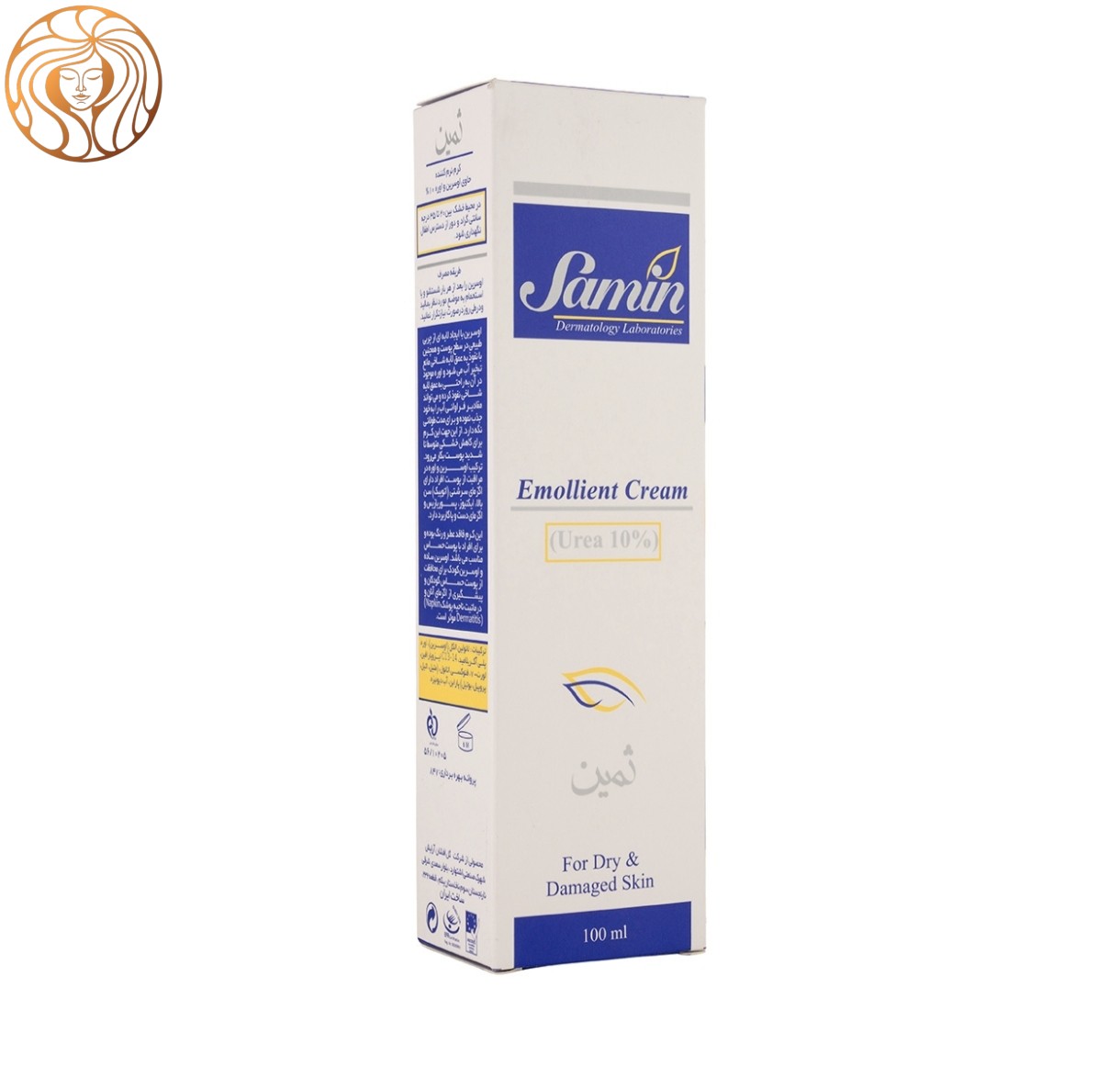 کرم نرم کننده ثمین حاوی اوسرین و اوره 10% مناسب پوست خشک حجم 100 میلی لیتر