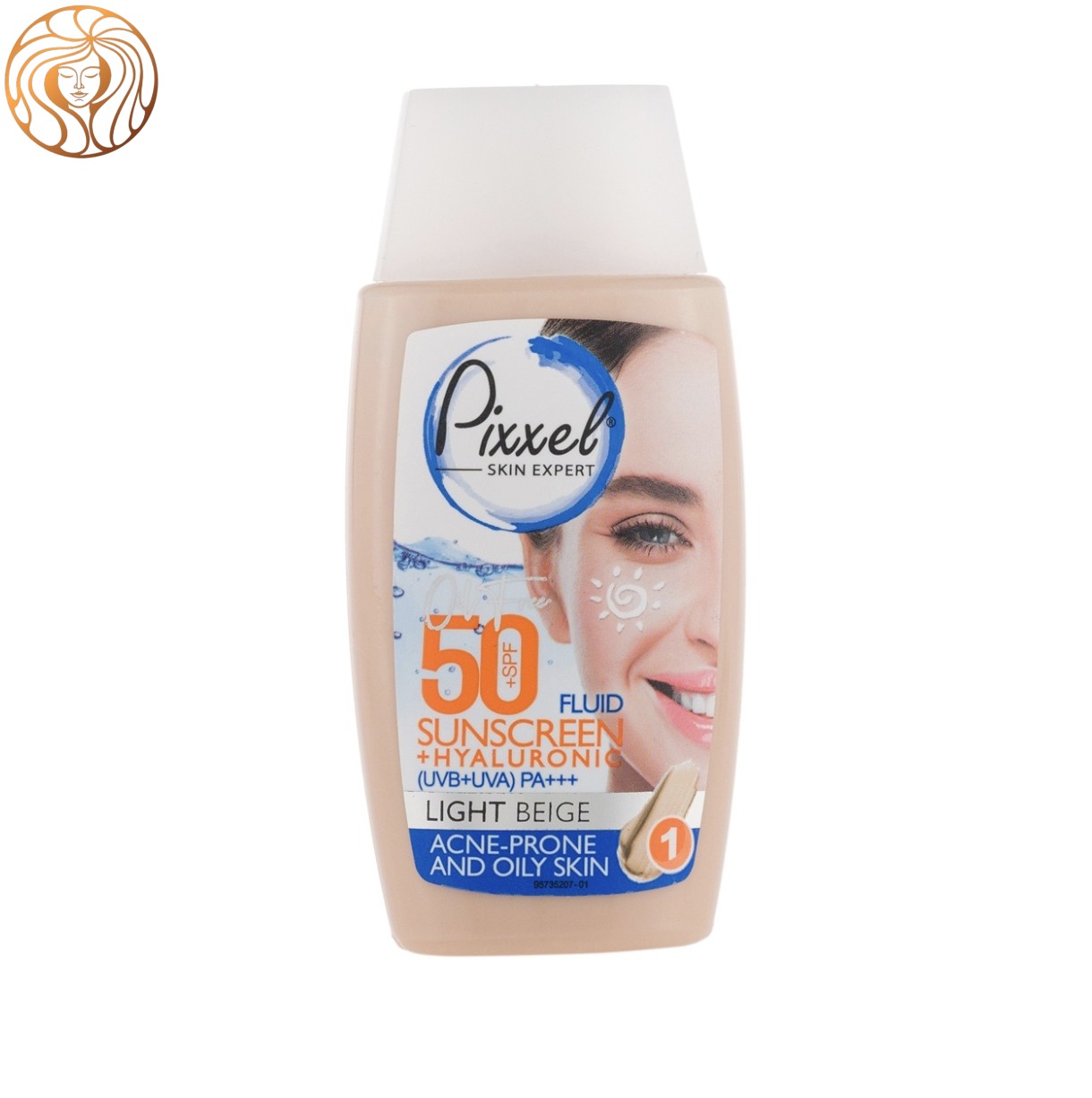 ضد آفتاب رنگ روشن پیکسل با Spf50 مناسب پوست چرب و جوش دار حجم 50 میلی لیتر