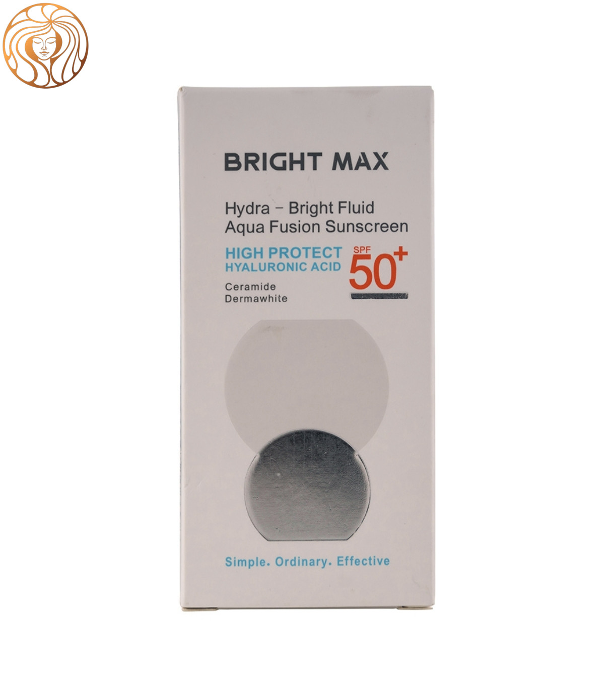 فلوئید ضد آفتاب برایت مکس دارای spf50 حجم 50 میلی لیتر